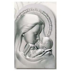 Obrazek Madonna 13x20 cm srebro 925